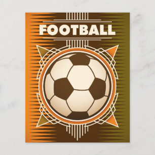 Fotbollssport Boll Flygblad