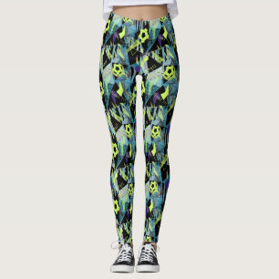 Fotbollssport boll leggings