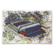 Fotbollsstadion Konst - Liverpool, England