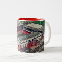 Fotbollsstadion Konst - Liverpool, England