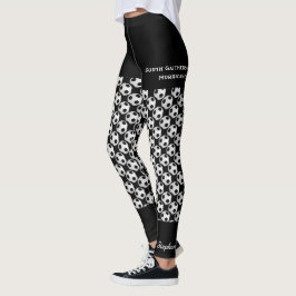 Fotbollsstallet Namn, Fake Black Kort Leggings