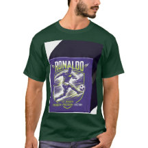 Fotbollsstämning | Fotbollsspelarens T-shirt