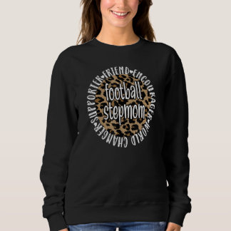 Fotbollsstepmamma till en fotbollsspelarstepmor t shirt