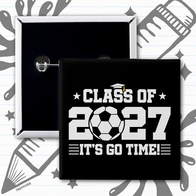 Fotbollsstudentexamen Dags Seniorklass 2027 Knapp (Skapare uppladdad)