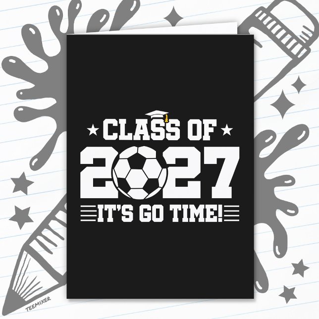 Fotbollsstudentexamen Dags Seniorklass 2027 Kort (Skapare uppladdad)