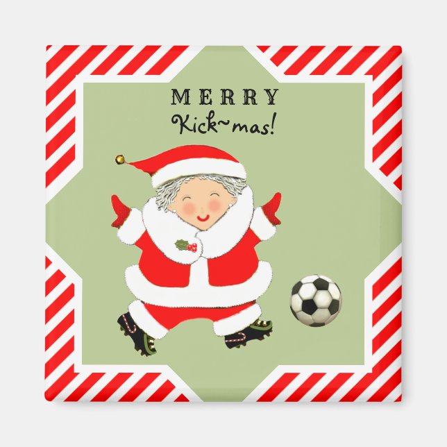 Fotbollsstuffare Magnet (Framsidan)