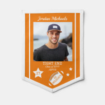 Fotbollsteamet Player Photo Studenten - Orange