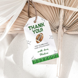 Fotbollstema födelsedagsfest Första året på planen Presentetikett