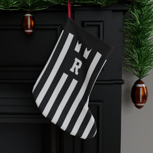 Fotbollstema - remsor liten julstrumpa