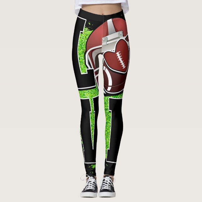 Fotbollsteman Leggings (Framsida)