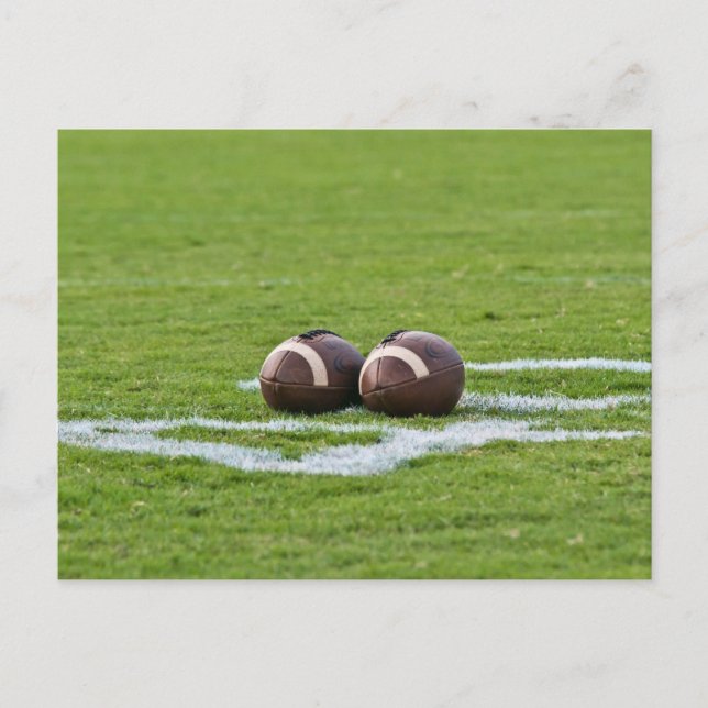 fotbollsteman vykort (Framsida)