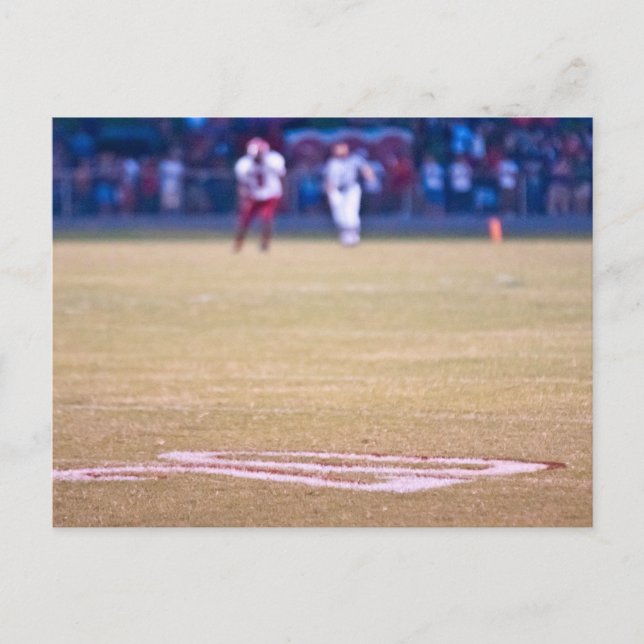 fotbollsteman vykort (Framsida)