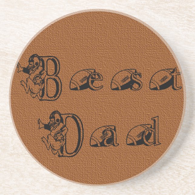 Fotbollstext för bästa Pappa Underlägg (Framsidan)