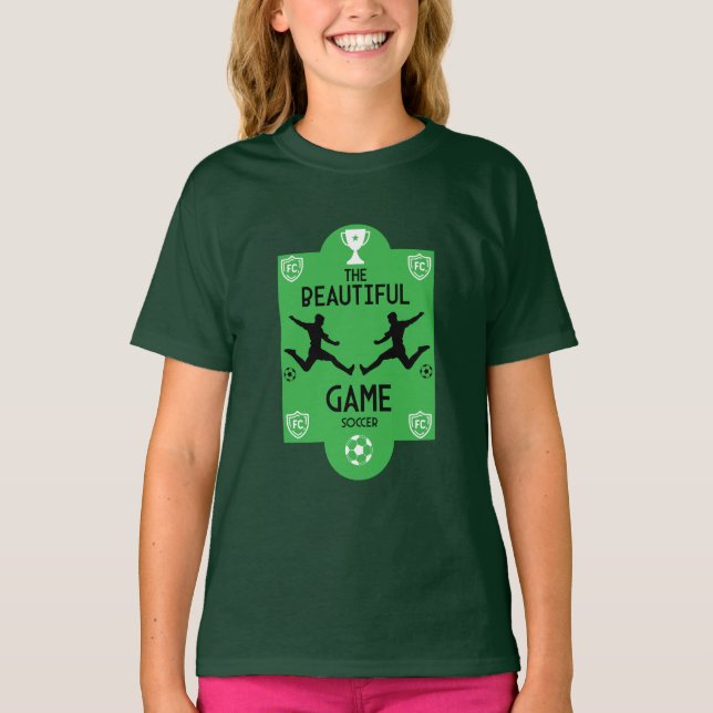 Fotbollstillbehör T Shirt (Framsida)