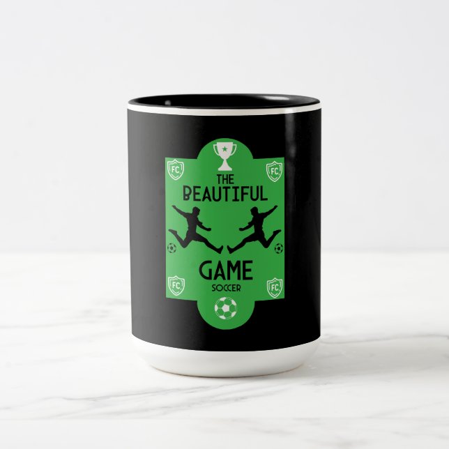 Fotbollstillbehör Två-Tonad Mugg (Center)