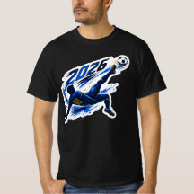 Fotbollströja Stil Silhuett Sport Manlig T-Shirt