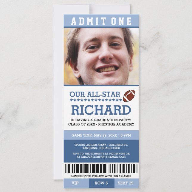 Fotbollstudentfestinbjudan Inbjudningar (Framsida)