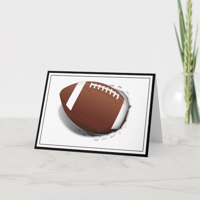 Fotbollsutgång Kort (Framsida)