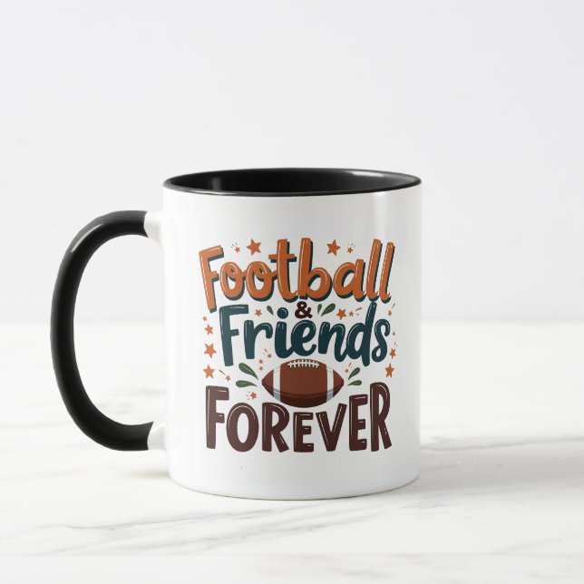 Fotbollsvänner för fotbollsäsong över Fantasy Mugg (Vänster)