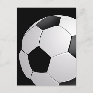 Fotbollsvisitkort Vykort