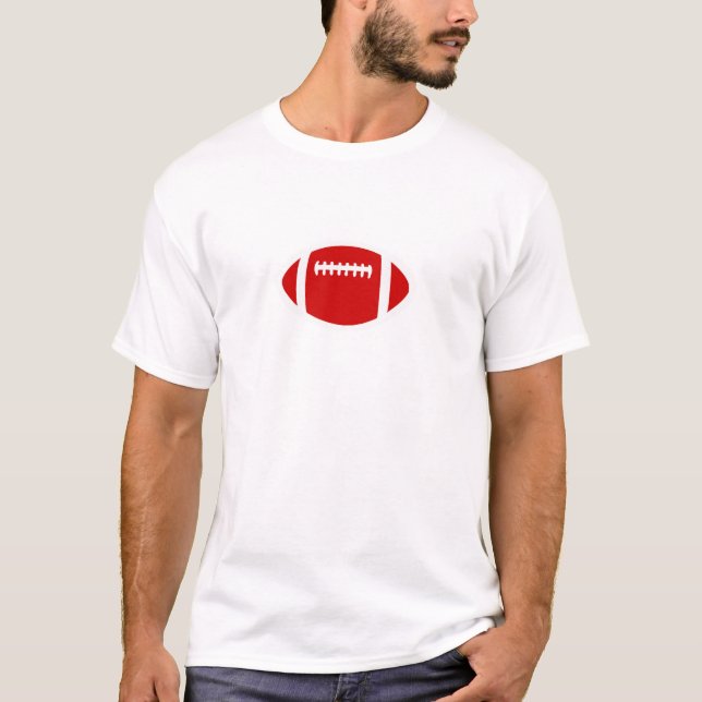 FOTBOLLt-skjorta Tee Shirt (Framsida)