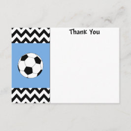 Fotbolltackkortkort Inbjudningar