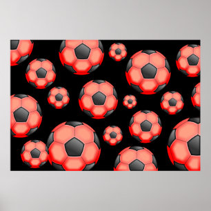 Fotbolltapet Poster