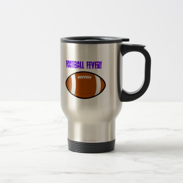 Fotbolltravel mug resemugg (Höger)