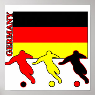 FotbollTyskland Poster