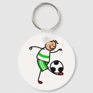 Fotbollunge Nyckelring