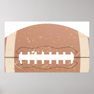 fotbollvintage poster