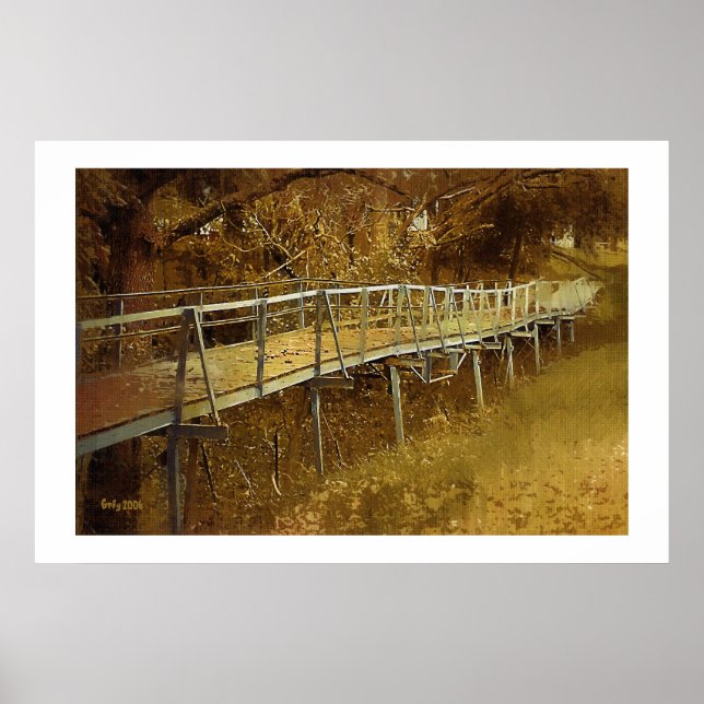 Fotbridge Poster (Framsidan)