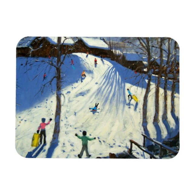Fotbron Morzine Magnet (Horisontell)