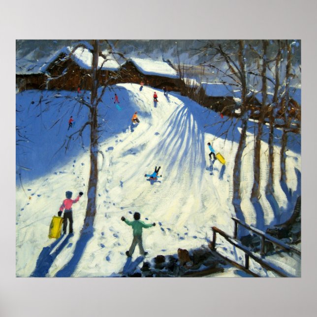 Fotbron Morzine Poster (Framsidan)