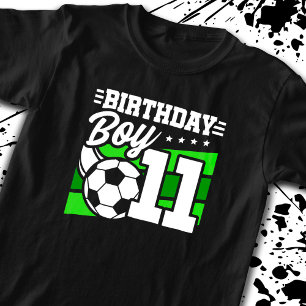 Fotdag - 11 år gammal pojke - 11:e födelsedagen t shirt
