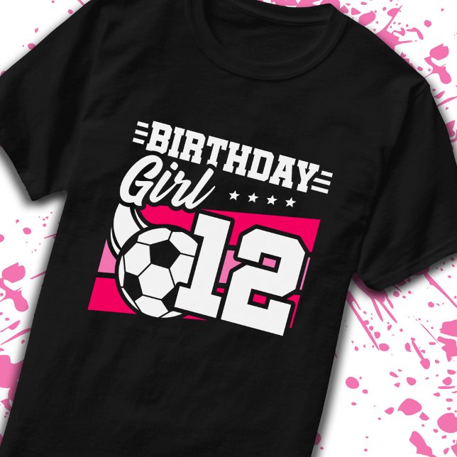Fotdag 12 år gammal flicka 12:e t shirt (Skapare uppladdad)