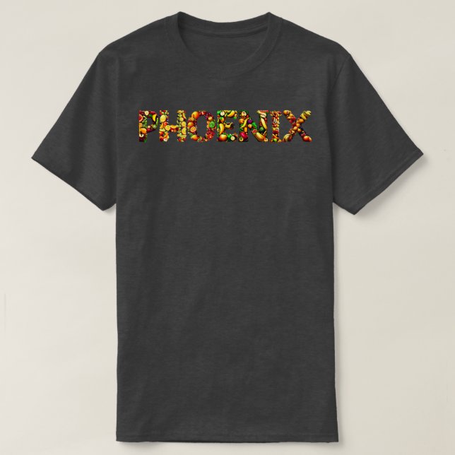 Fotenix City Frukt stil T Shirt (Design framsida)