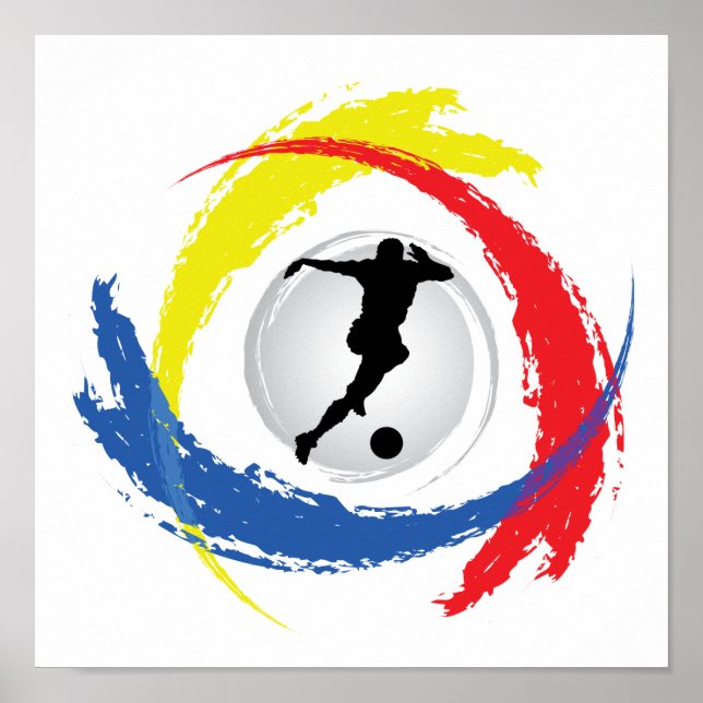 Fotfärgsemblem Poster (Framsidan)