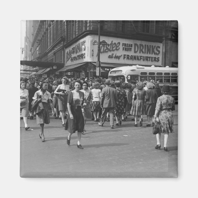 Fotgängare 2 magnet (Framsidan)