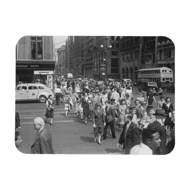 Fotgängare Magnet (Horisontell)