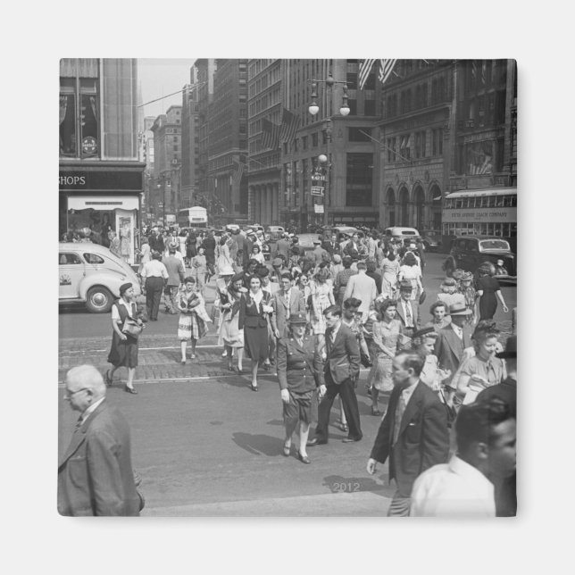 Fotgängare Magnet (Framsidan)