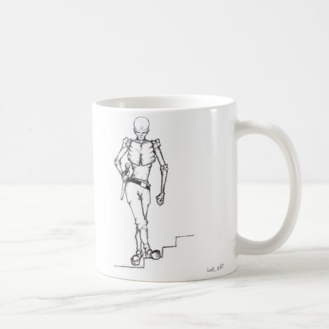 Fotgängaremugg Kaffemugg (Höger)