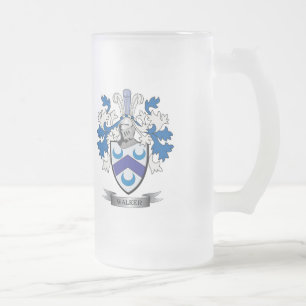 Fotgängarevapensköld Frostat Ölglas