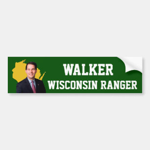 FotgängareWisconsin skogsvaktare Bildekal