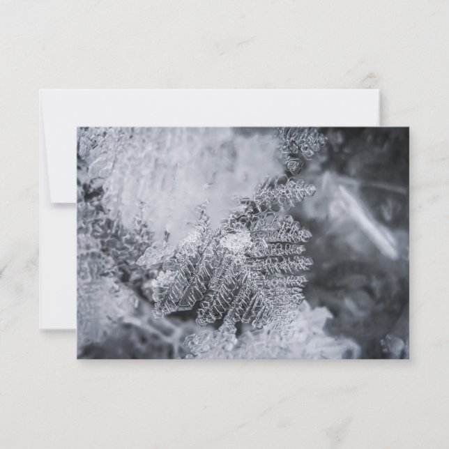 Fotkort för iskristallens natur (Framsida)