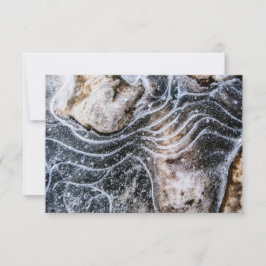 Fotkort för iskristallens natur