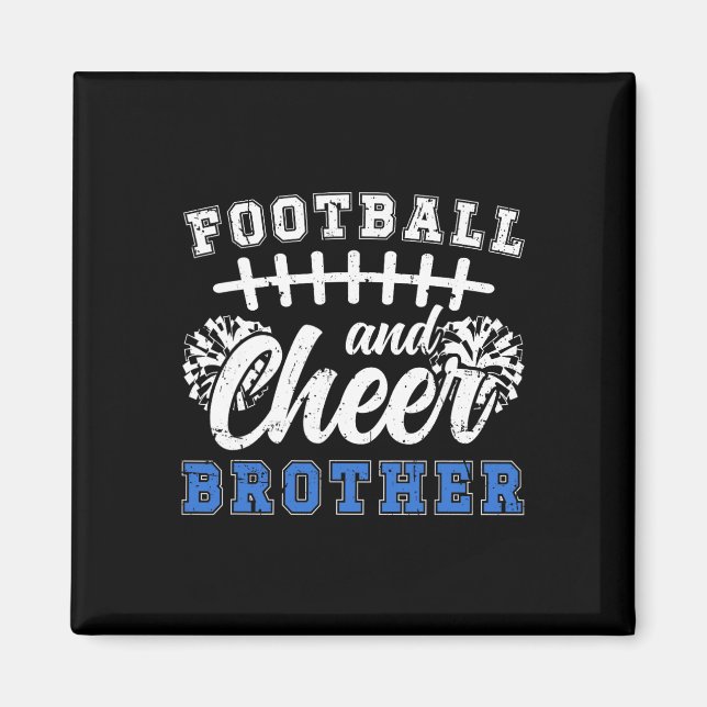 Fotll Och Glädjebröder Fotll Och Cheerleading B Magnet (Framsidan)