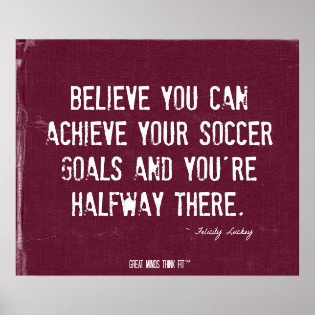 Fotmål Poster i Maroon Denim 010 (Framsidan)