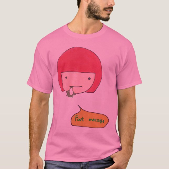 Fotmassage Tee Shirt (Framsida)