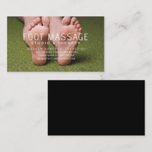 Fotmassageterapeut Fotsulor Visitkort
